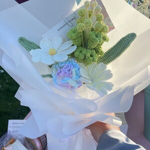 Handmade Crochet Flower Bouquet